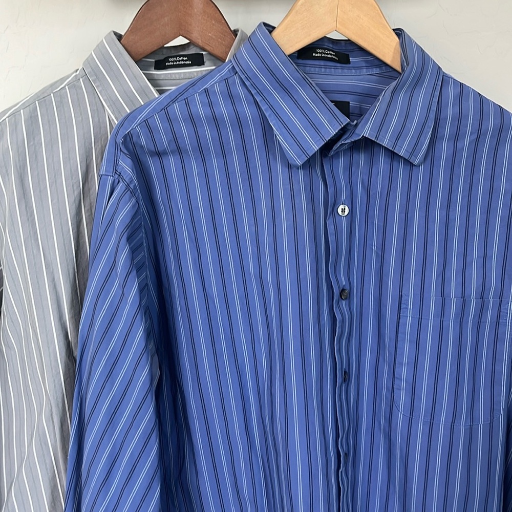 Two Calvin Klein Shirts Dress Shirts